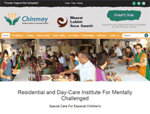 Tablet Screenshot of chinmayindia.org